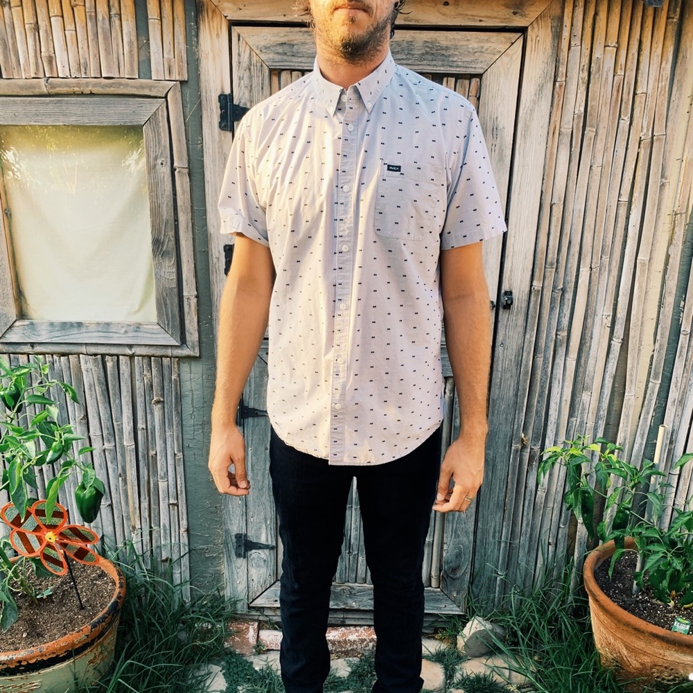 RVCA button up